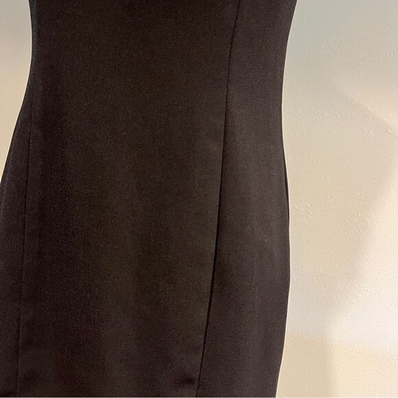 CDC Caren Desiree company vintage halter little black dress size 6 - Picture 4 of 13